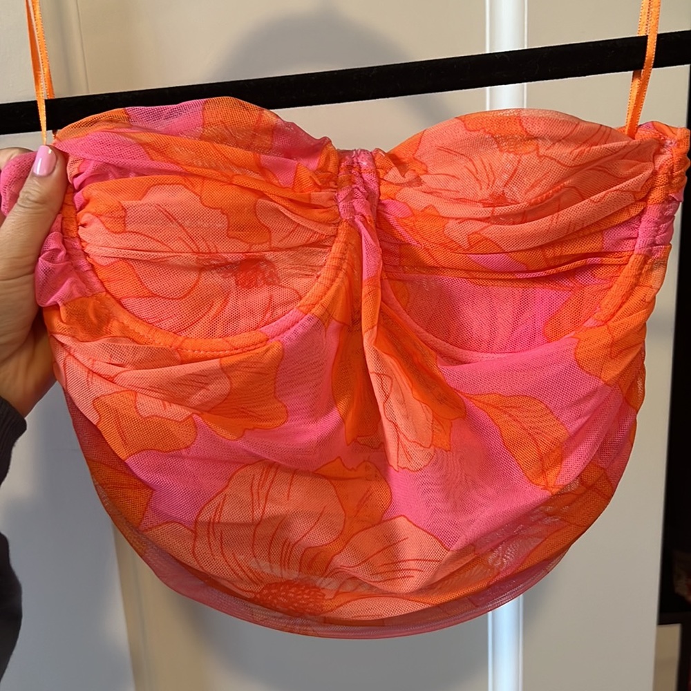 Zara Bustier Crop Top